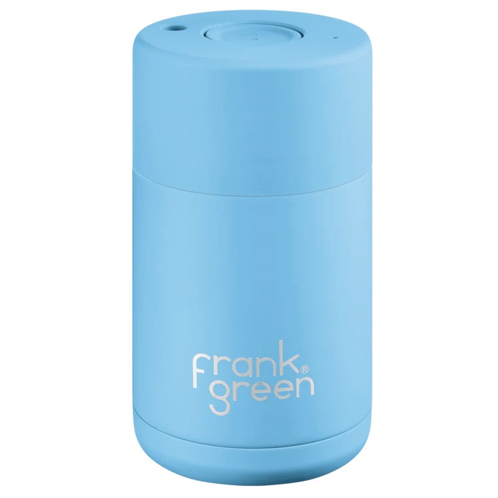  Frank Green Ceramic Reusable Cup with Push Button Lid, 595 ml  (20oz) Capacity, Midnight, Black (793591440071) : Sports & Outdoors