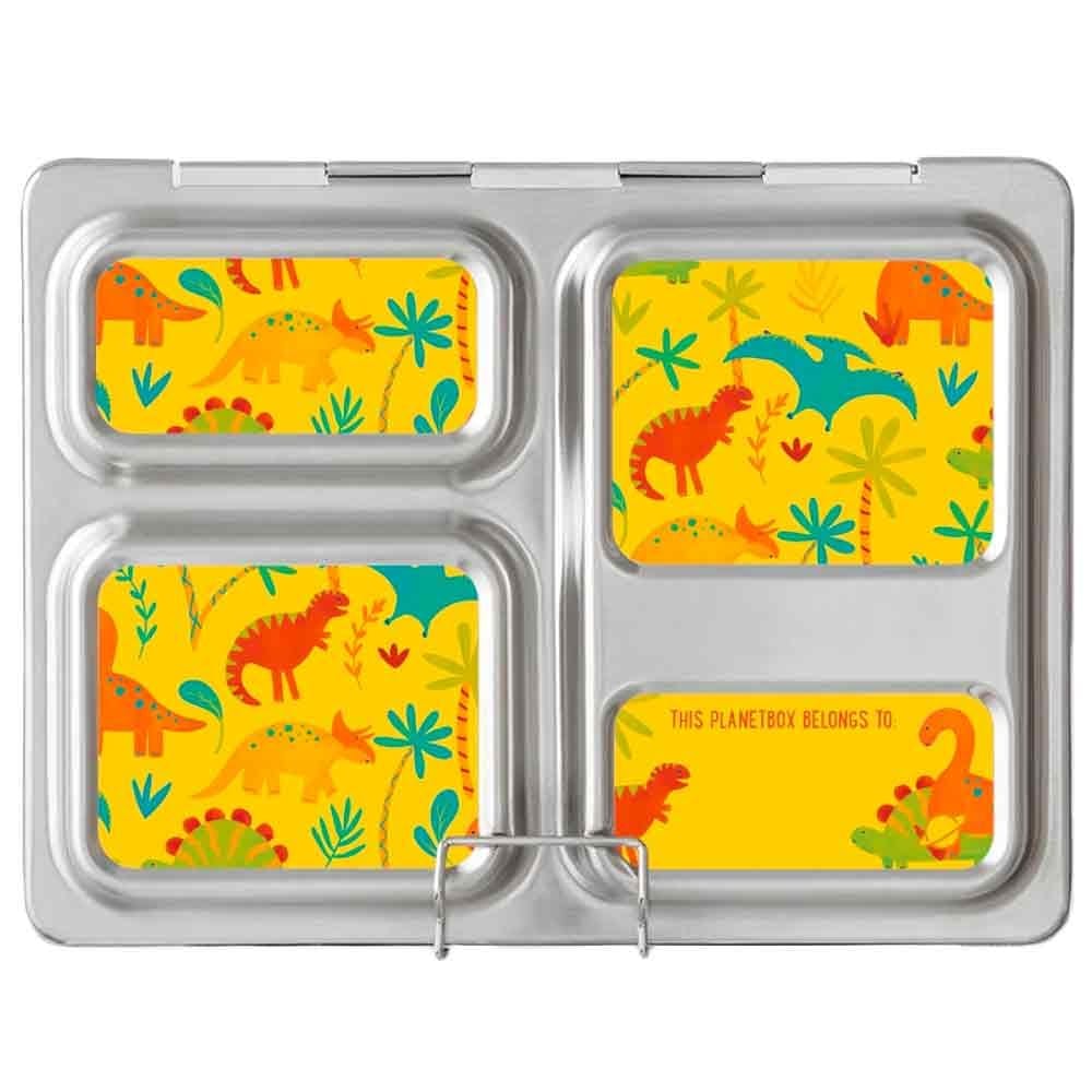 Planetbox Shuttle Lunch Box Kit GREAT OUTDOORS (Box, Dipper, Magnets)