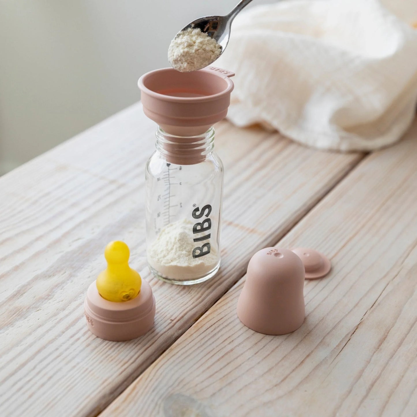 Bibs Glass Baby Bottle Set 110ml