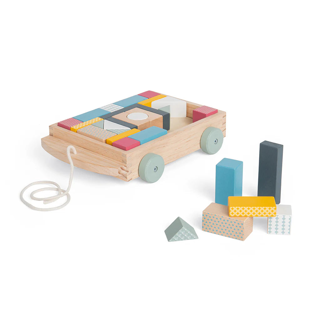 Bigjigs Toys FSC Certified Brick Cart