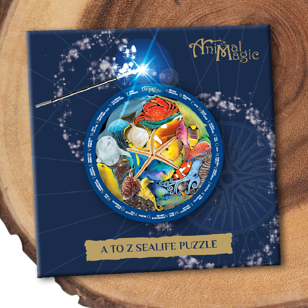 Animal Magic A to Z Alphabet Puzzles - Sealife