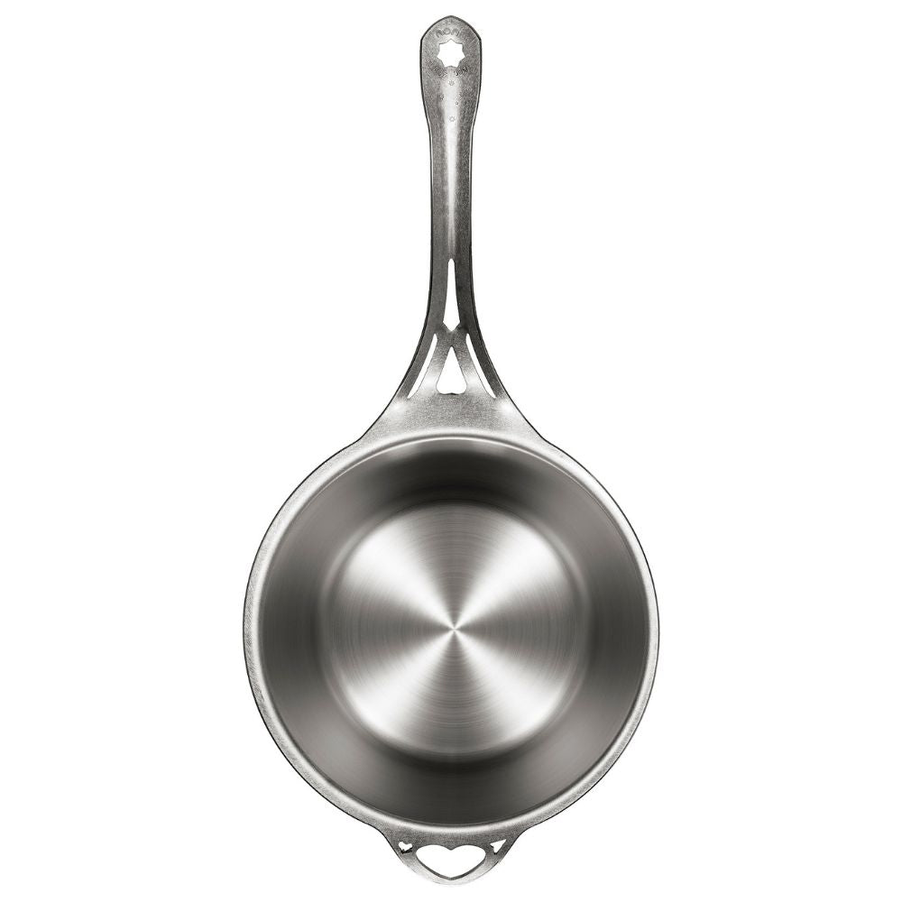 Solidteknics Nöni Stainless Steel 2.5L Saucepan + 23cm Skillet Lid Set