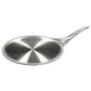 Solidteknics Nöni Stainless Steel 2.5L Saucepan + 23cm Skillet Lid Set