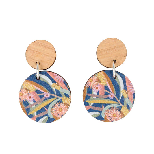 Aero Designer Earrings - Modern Aus Floral