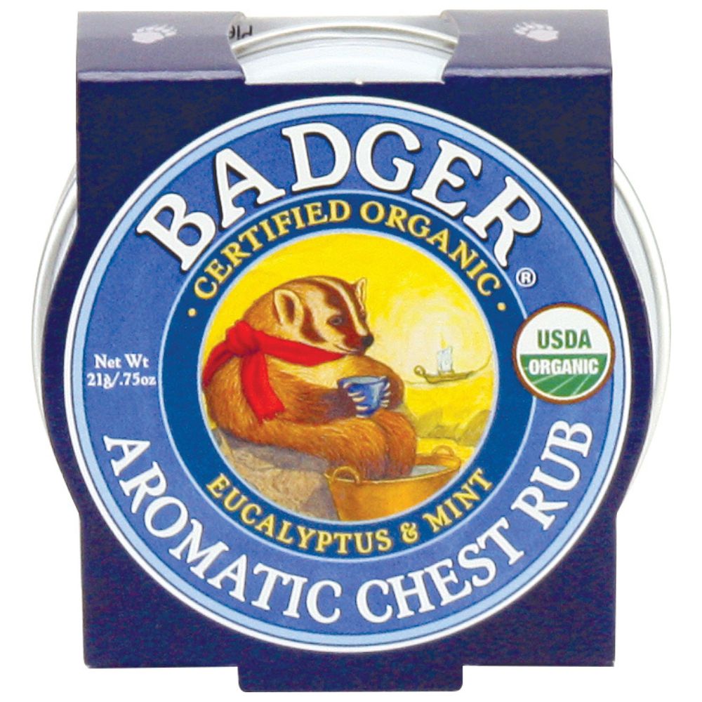 Badger Aromatic Chest Rub