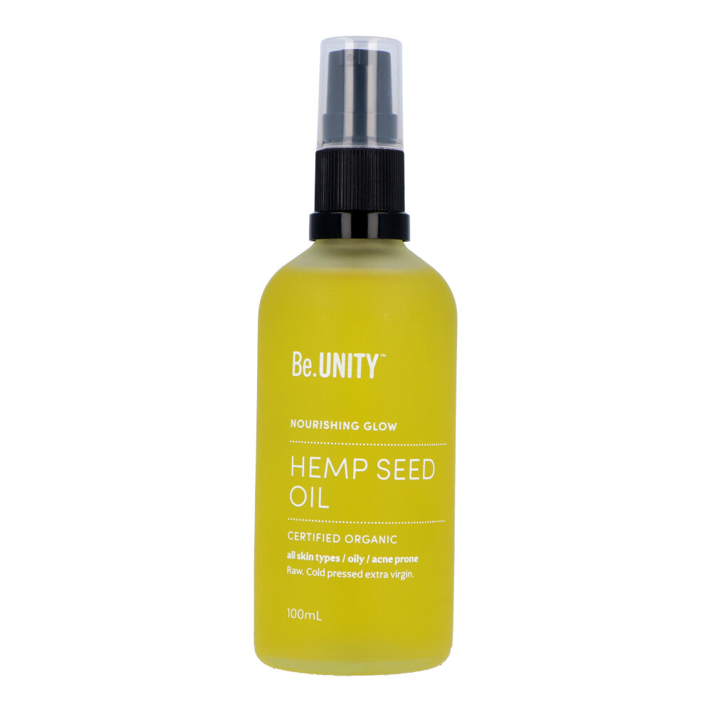 Biome Be.UNITY 100% Hemp Seed Oil Certified Organic 100ml