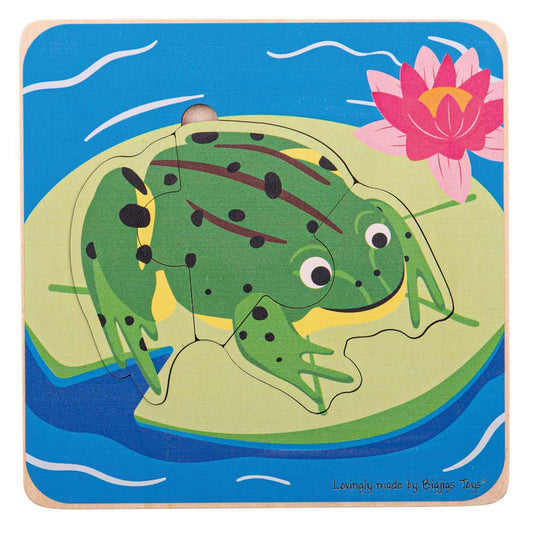 Bigjigs Toys Lifecycle Puzzle Frog