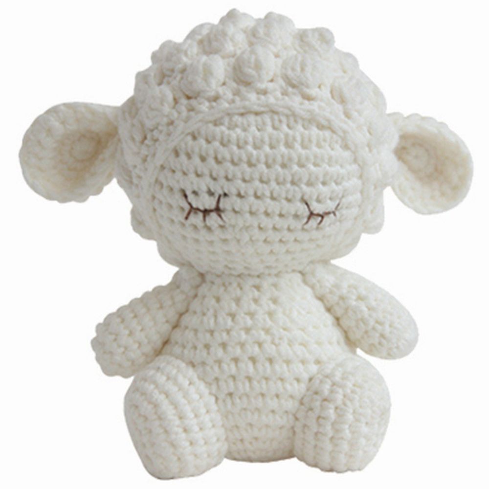 BobiCraft Crochet Plush - Barbara Mini White Softie