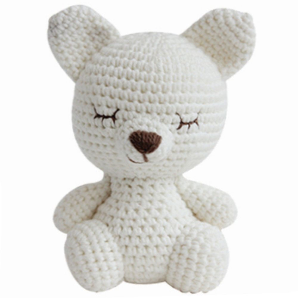 BobiCraft Crochet Plush - Foxxie Mini White Softie