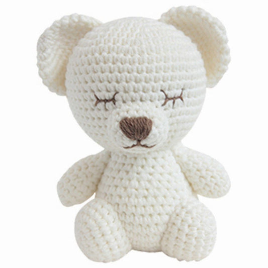 BobiCraft Crochet Plush - Lizzie Mini White Softie