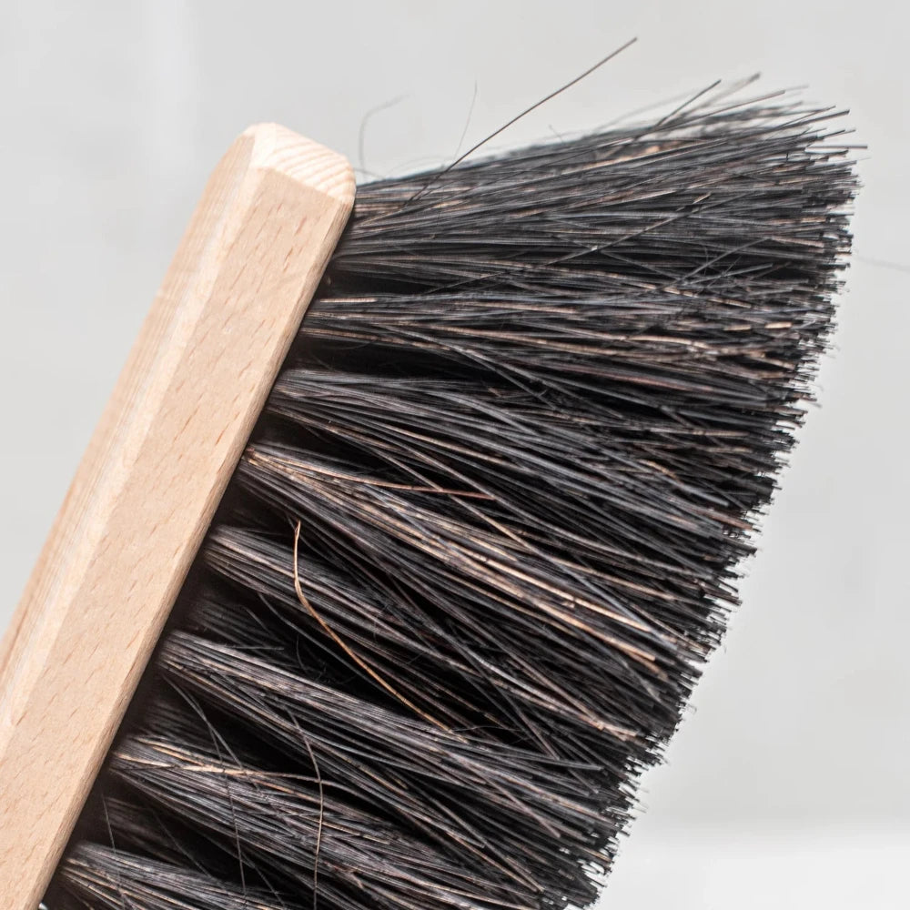 Wooden Arenga Fibre Dust Brush