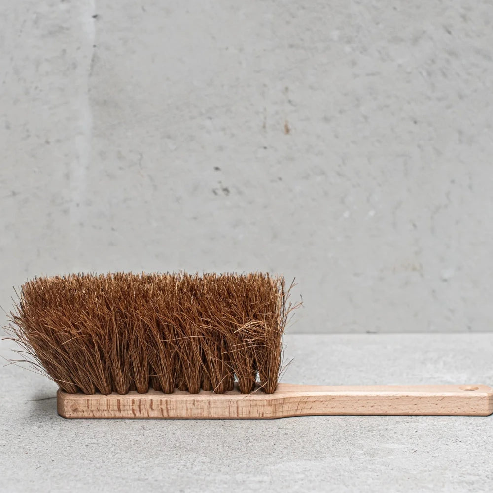 Wooden Coco Fibre Dust Brush