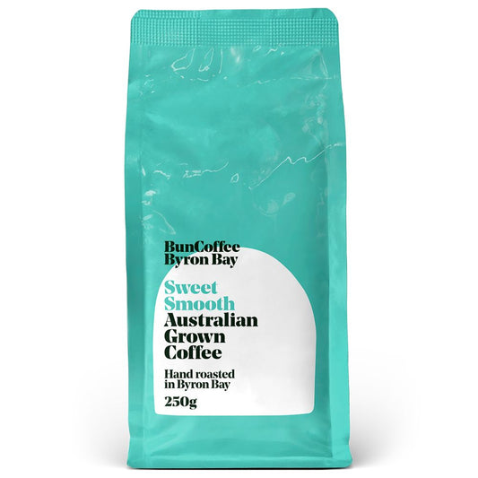 Bun Coffee Sweet Smooth Australian Grown Coffee 250g