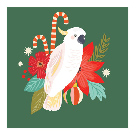 Aero Images Gift Card - Christmas Cockatoo