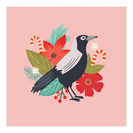 Aero Images Gift Card - Christmas Magpie