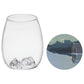 Uprising Glassware Single Wine Glass + Coaster Set - Cradle Mountain (Wulinantikala)