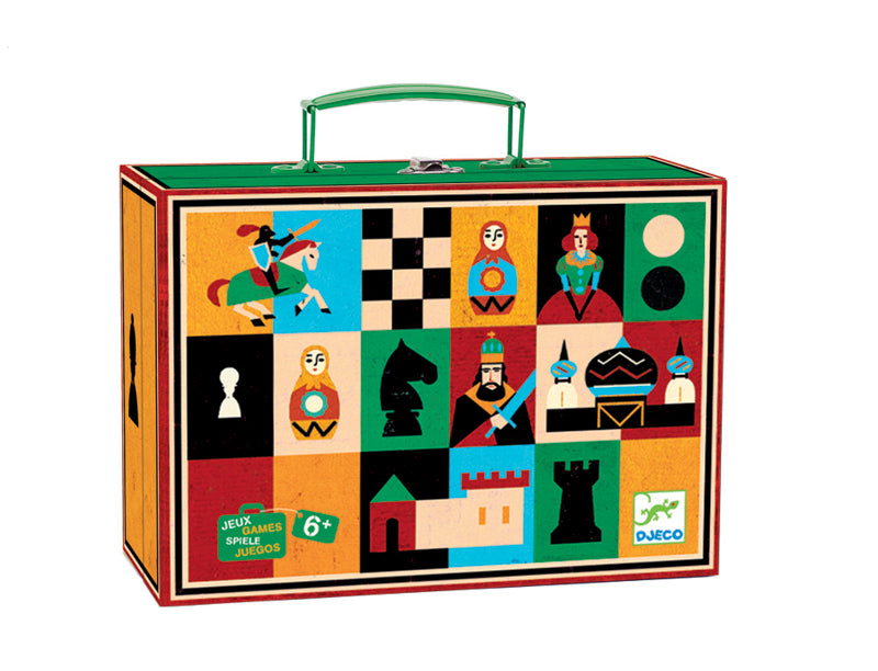 Djeco Chess & Checkers Board Game