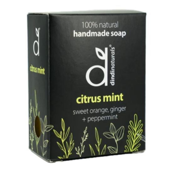 Dindi Naturals Boxed Soap Bar 110g - Citrus Mint