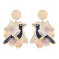 Aero Images Wooden Earrings - Magpie