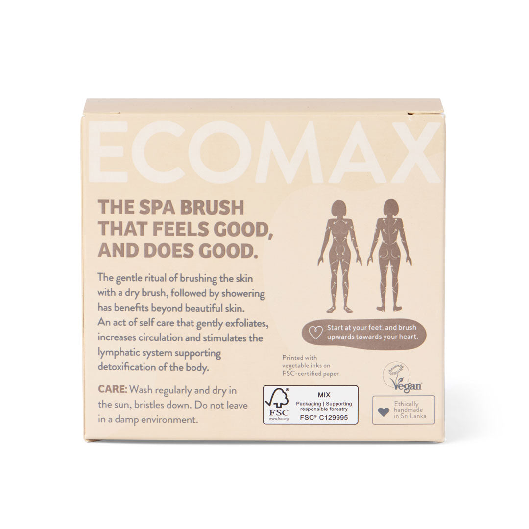 EcoMax Spa Round Body Brush