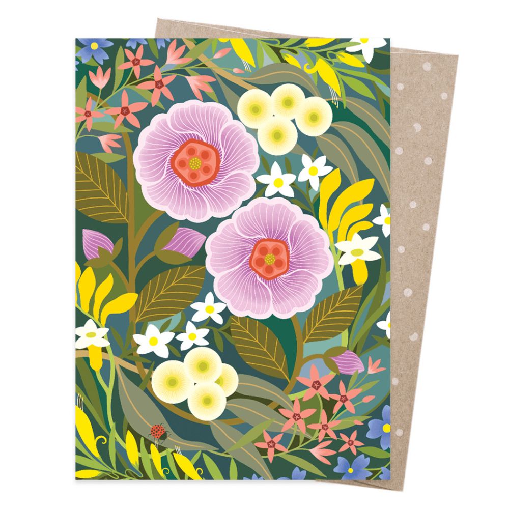 Earth Greetings Card - Desert Rose