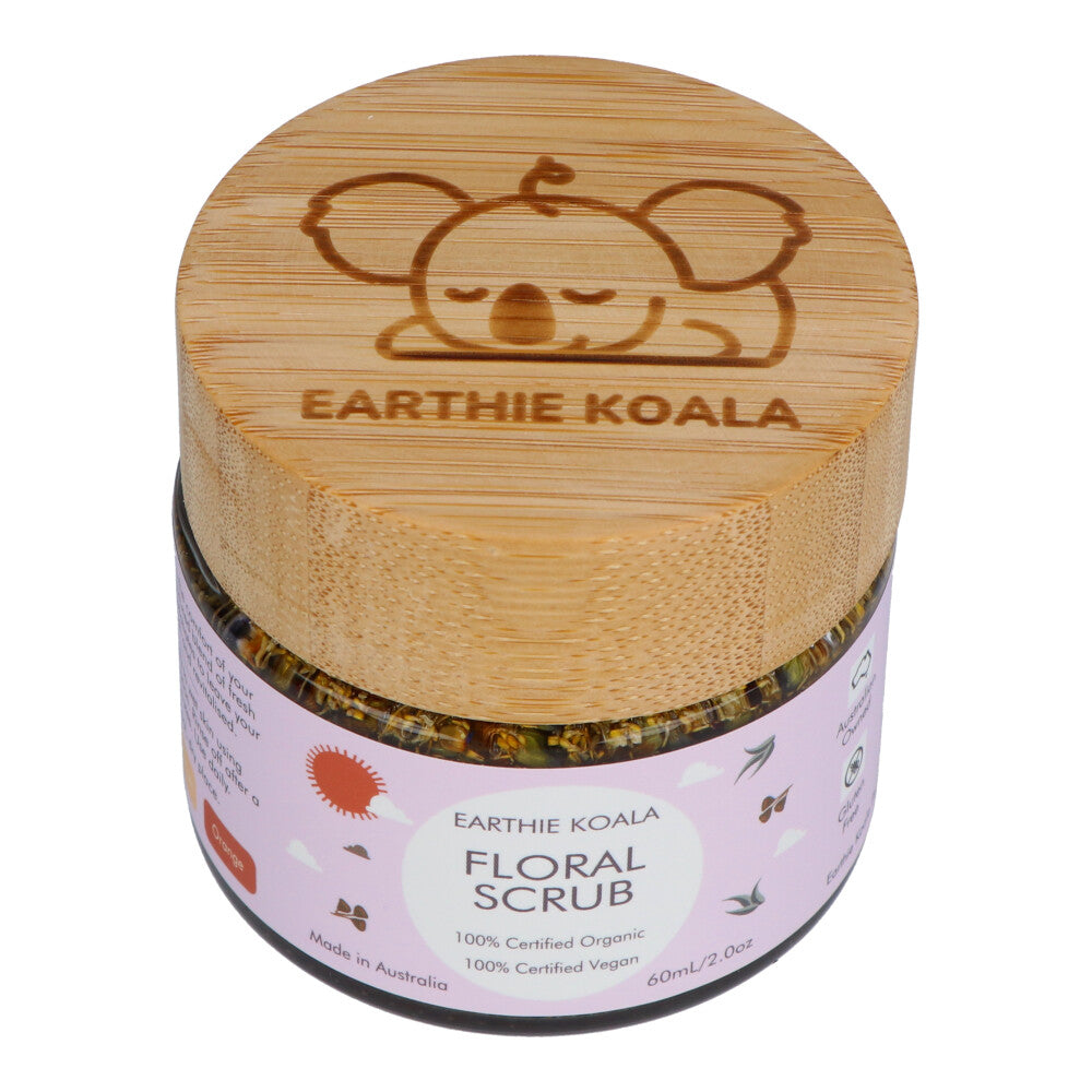 Earthie Koala Floral Scrub 60ml