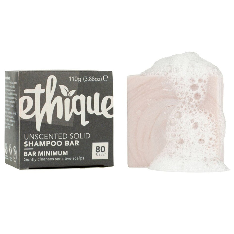 Ethique Solid Shampoo Bar Unscented 110g- Bar Minimum