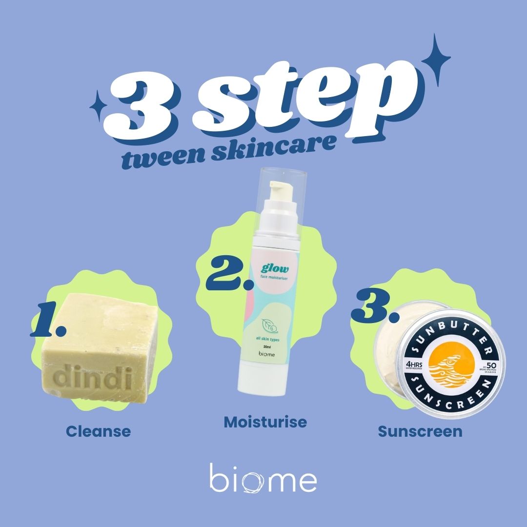 Biome Glow Tween - Teen Face Moisturiser