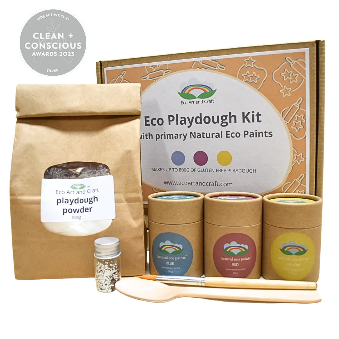 Eco Art And Craft Eco Playdough & Paint Kit (gluten free playdough)