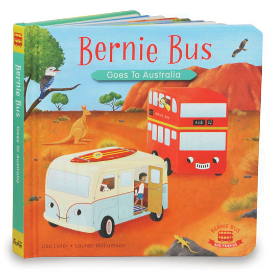 Indigo Jamm Bernie Bus Goes to Australia- Book