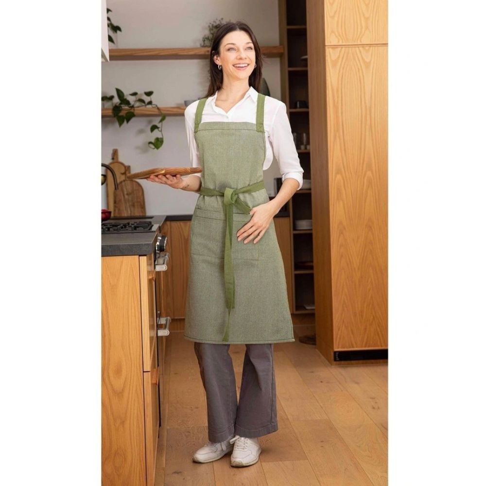 Ladelle Eco Recycled Apron Green