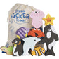 Le Toy Van Petilou Ocean Stacking Animals & Bag