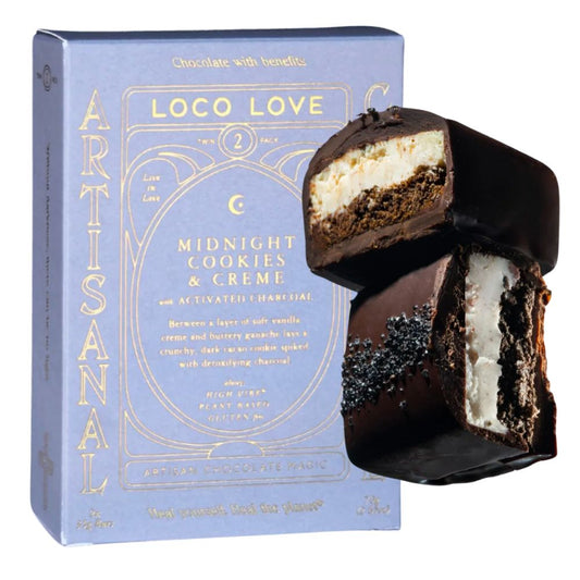 Loco Love Twin Pack 60g - Midnight Cookies & Creme