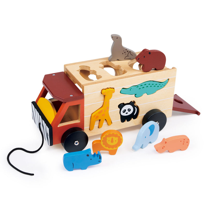 Mentari Shape Sorting Safari Truck