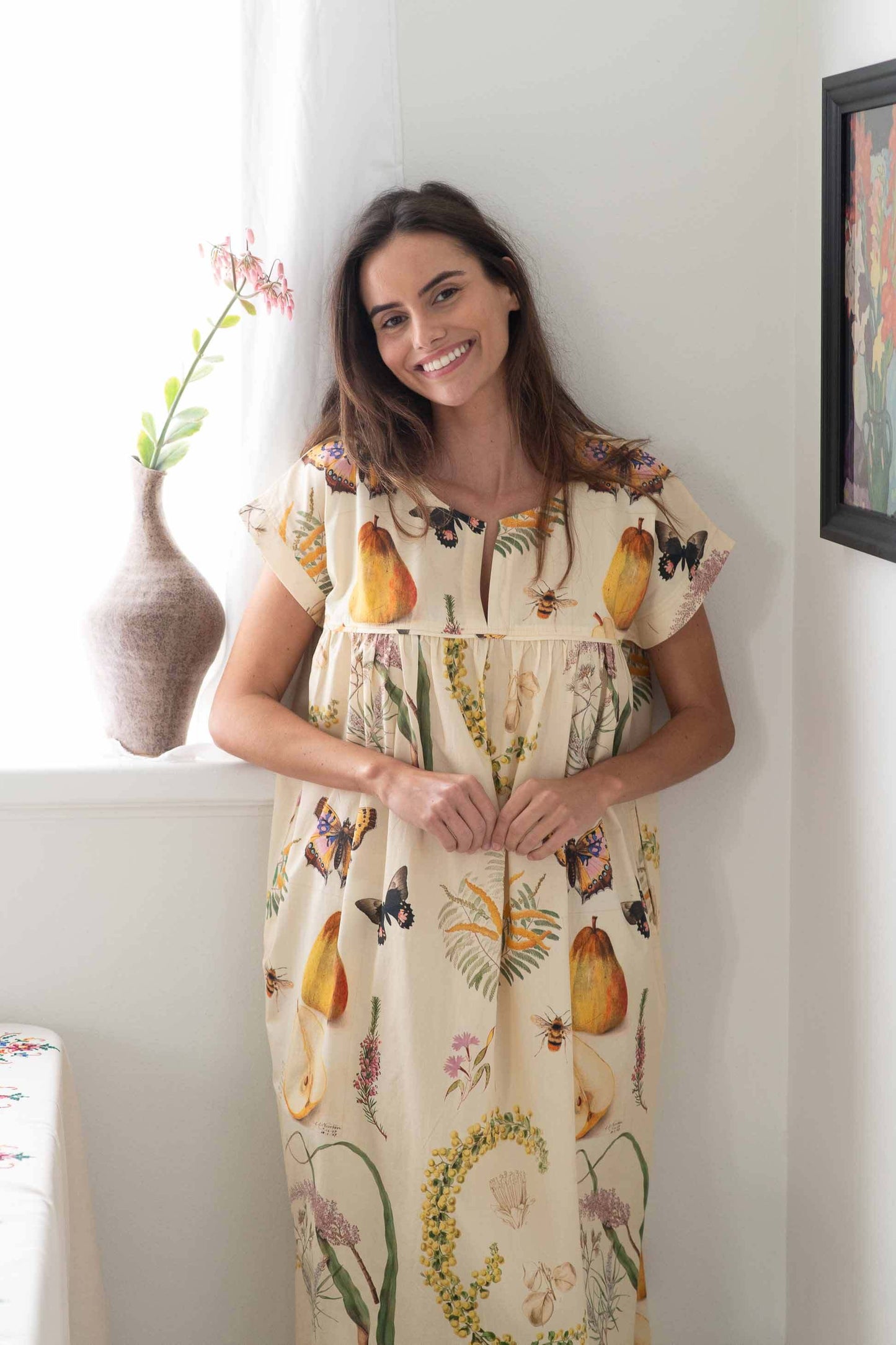 Lazybones Organic Cotton Mila Dress - Summers Day