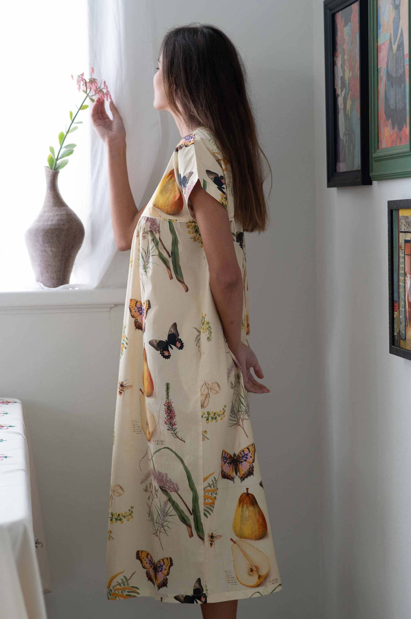 Lazybones Organic Cotton Mila Dress - Summers Day