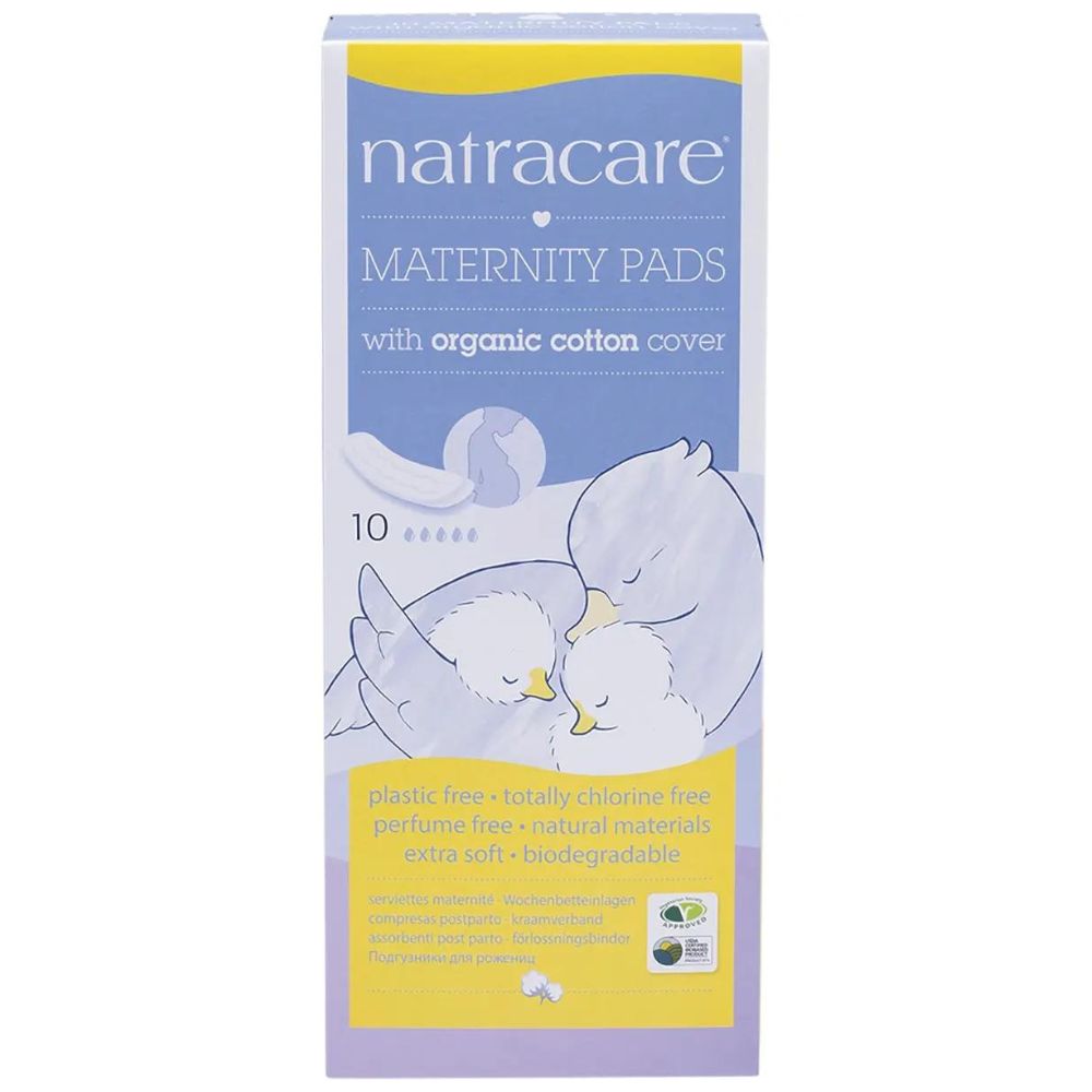 Natracare Organic Cotton Maternity Pads 10pk