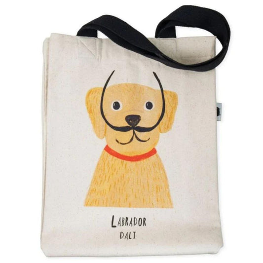 Niaski Large Tote Bag - Labrador Dali