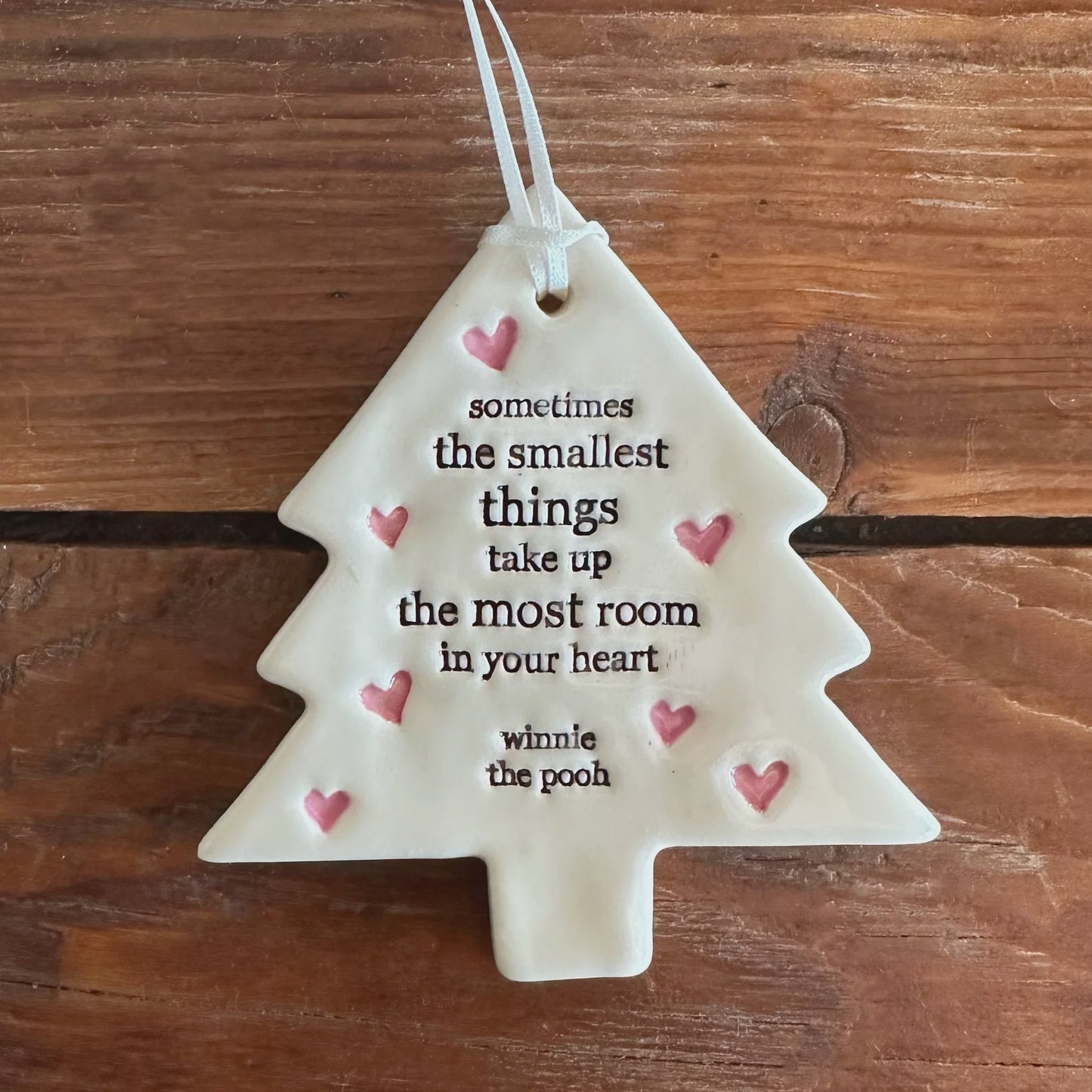 Paper Boat Press Christmas Ornament - Winnie The Pooh - Sometimes