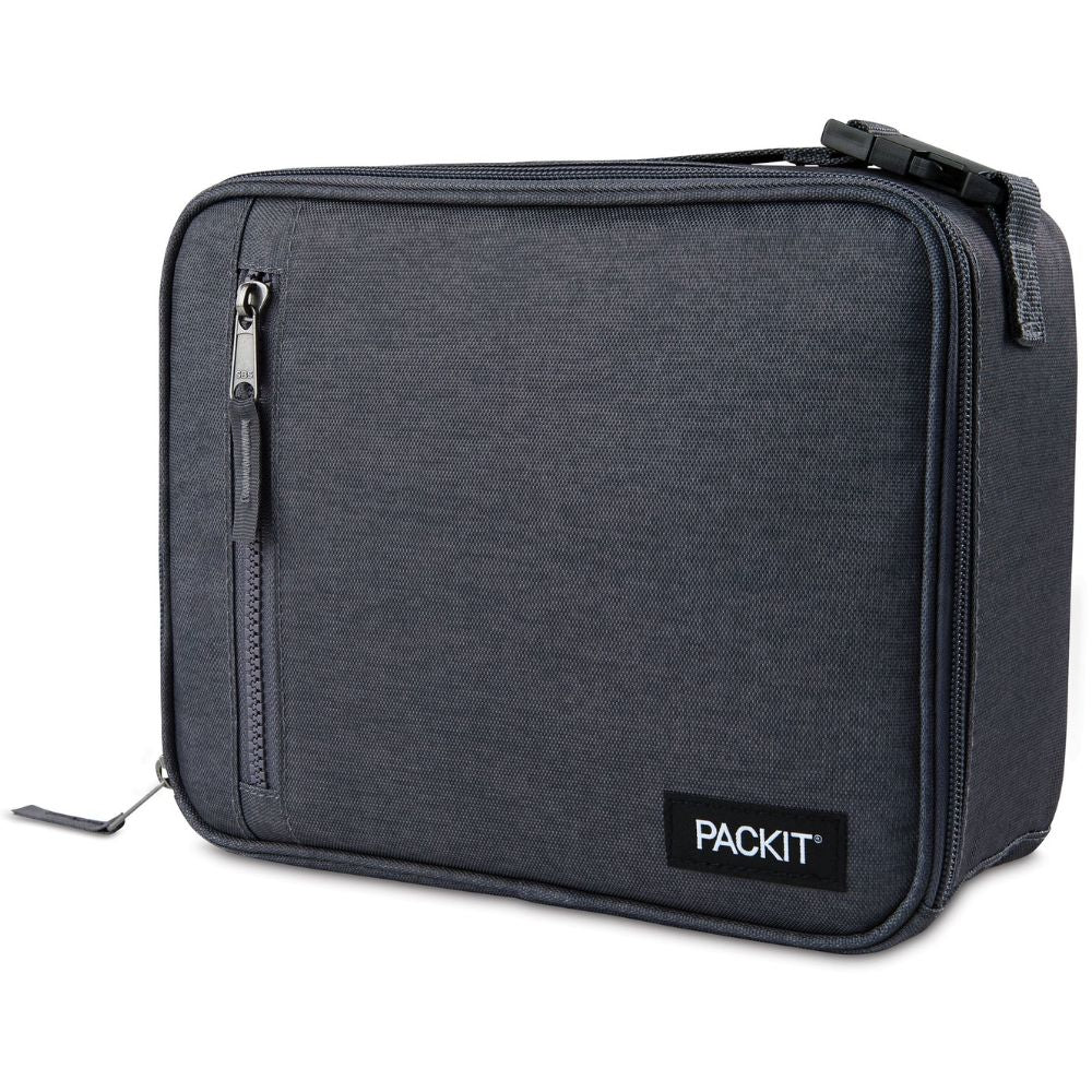 PackIt Freezable Classic Insulated Lunch Box - City Charcoal