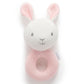 Purebaby Knitted Rabbit Rattle - Pink