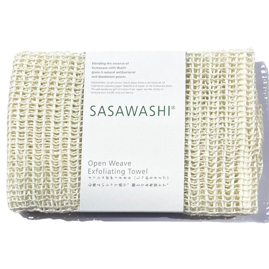 Sasawashi Open Weave Exfoliating Towel