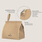 Pelli Big Break Canvas Insulated Lunch Bag