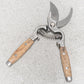 Wood Handled Gardening Secateurs