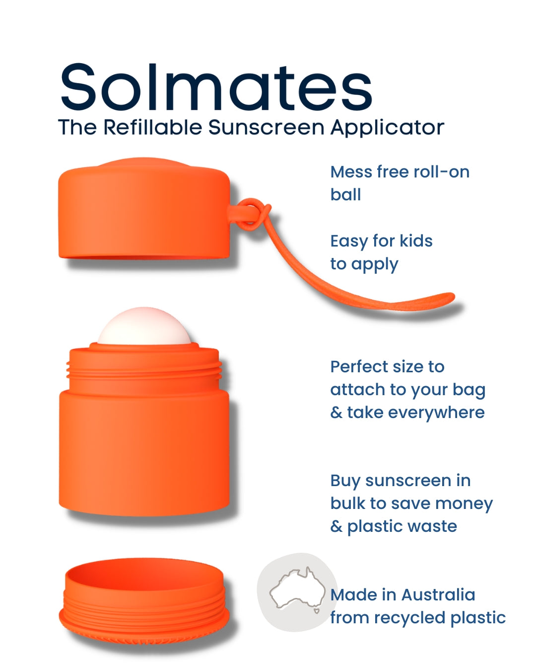 Solmates Refillable Sunscreen Applicator