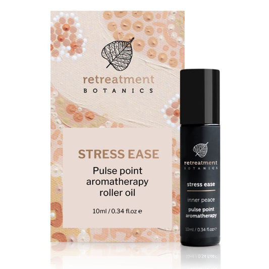 Retreatment Botanics - Stress Ease Pulse Point  Aromatherapy Roll Oil