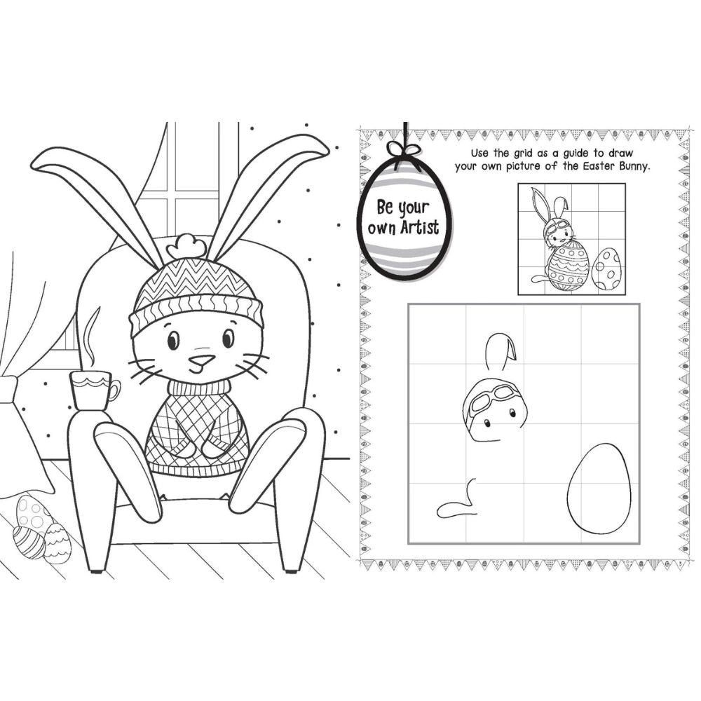 The Easter Bunny Comes to Australia - Colouring & Activity Book