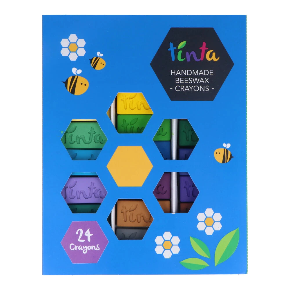 Tinta Crayons Block Beeswax Crayons 24 pack