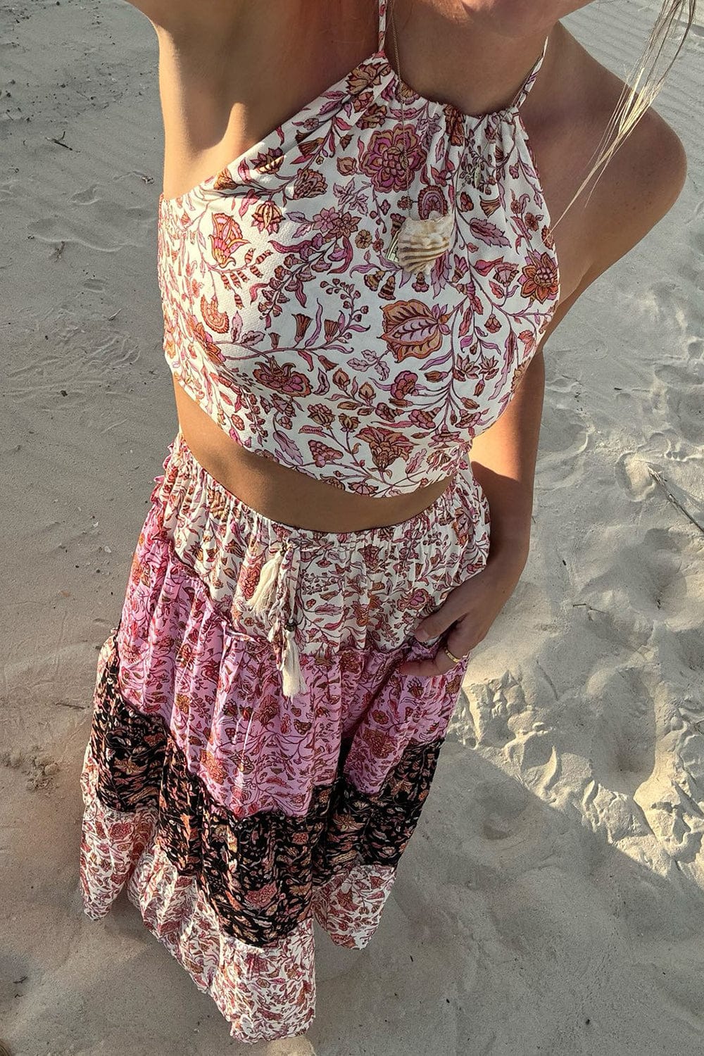 Arnhem Sabba Maxi Skirt Sunset Mix