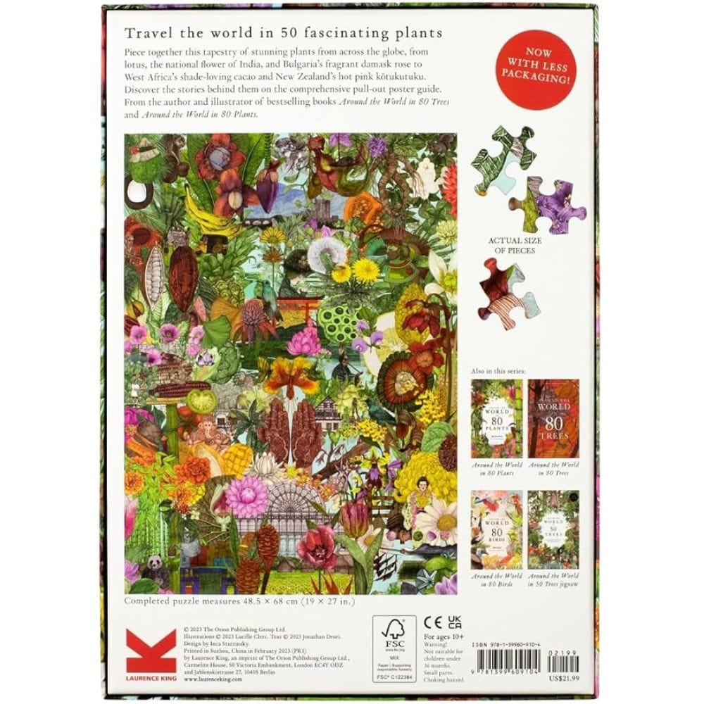 Around the World In 50 Plants Jigsaw Puzzle